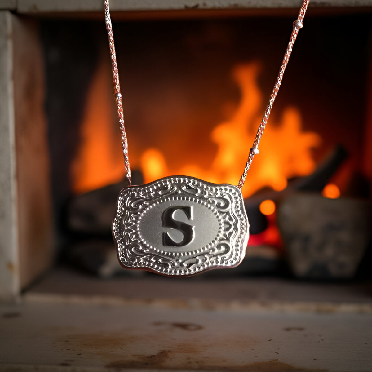 Bella & Storm™ Handmade Buckle Necklace